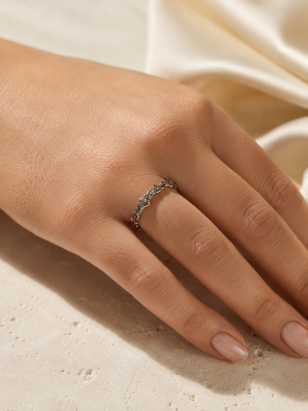 JURÉA Évora Azure Ring