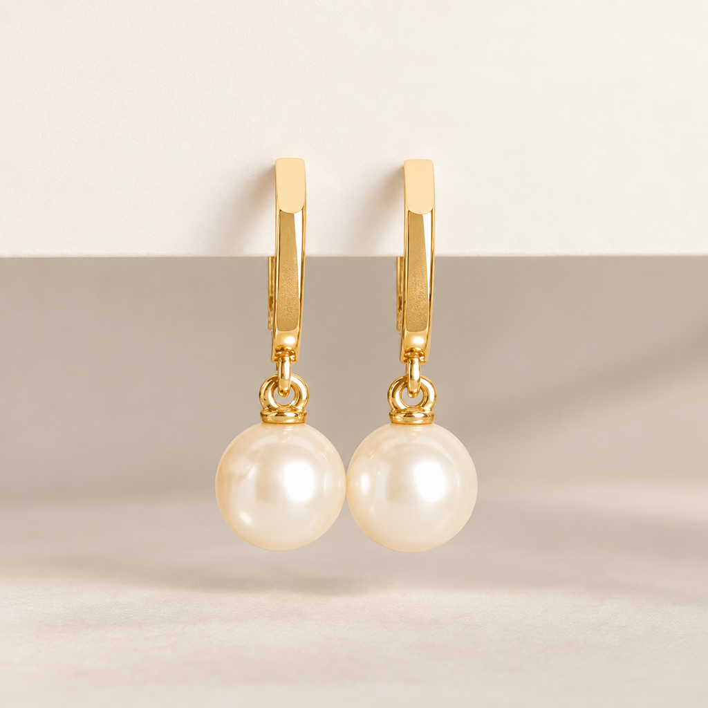 JURÉA Perle Hoops Earrings