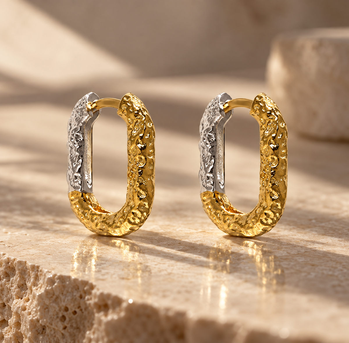 JURÉA Écorce Hoops  Earrings